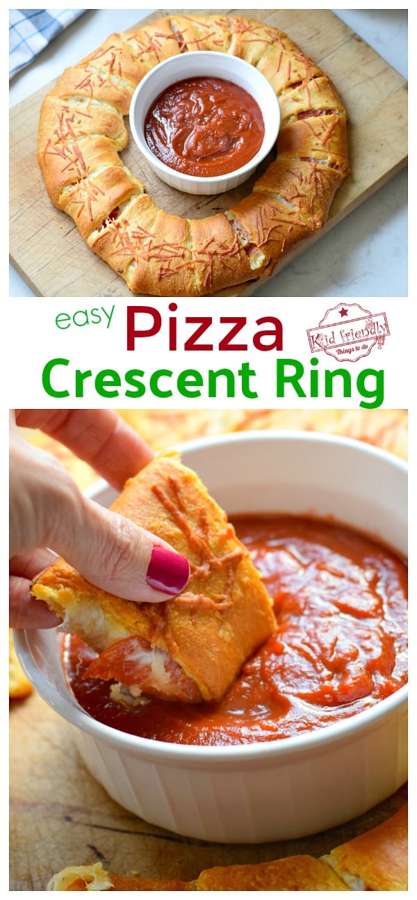 3 Ingredient Pizza Crescent Ring