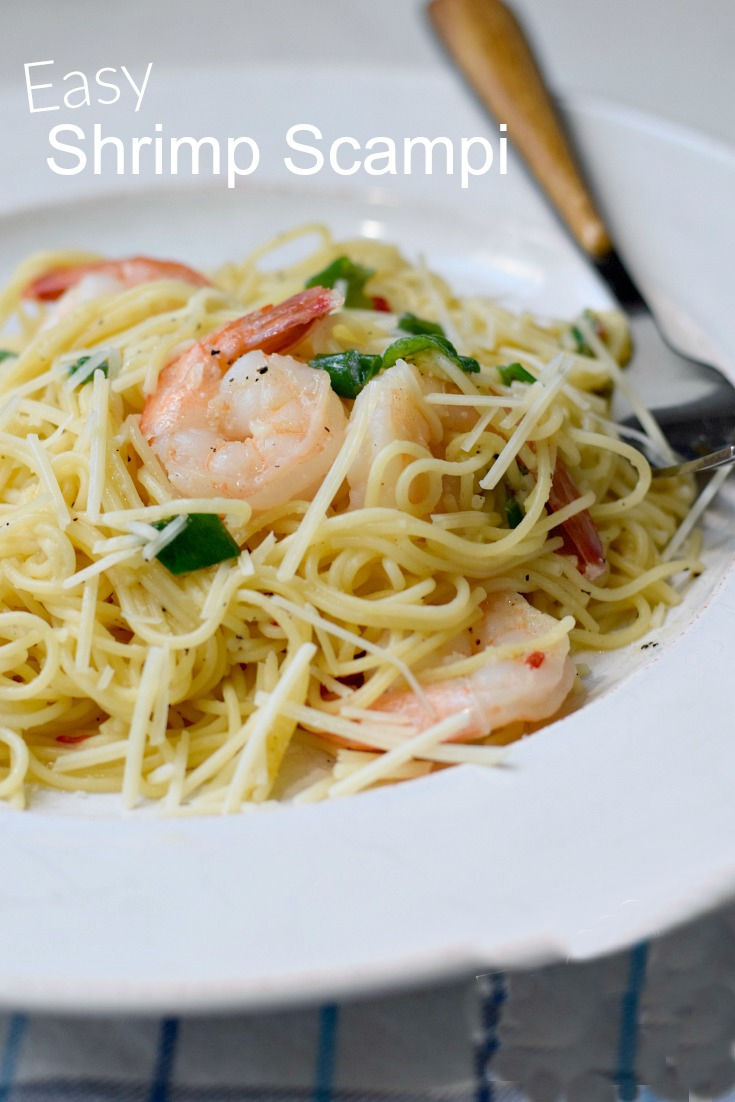 Easy Lemon Shrimp Scampi Recipe | Kid Friendly Things To Do