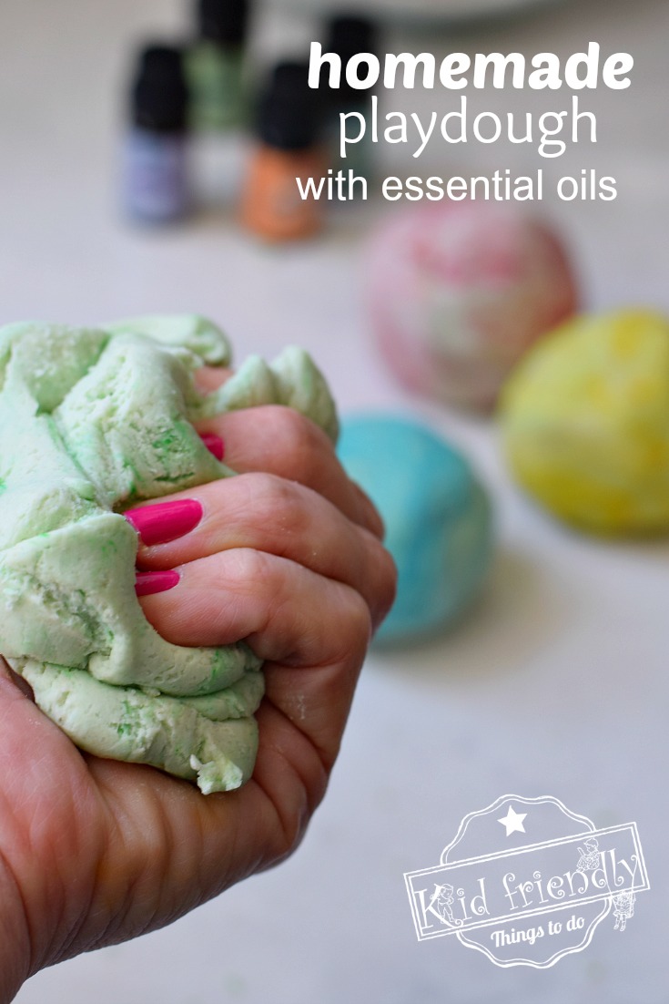 How to Make Scented Playdough (DIY Aromatherapy Playdough)