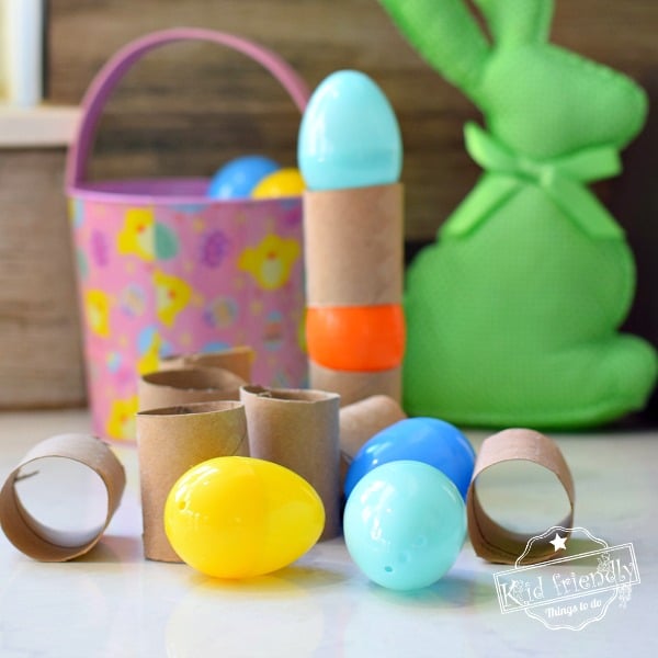 Egg Tower {Easter Egg Game} | Kid Friendly Things To Do