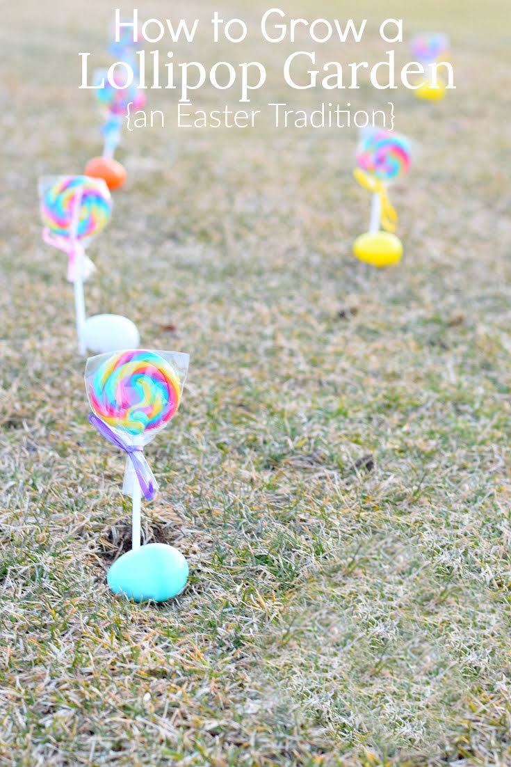 lollipop garden Easter tradition