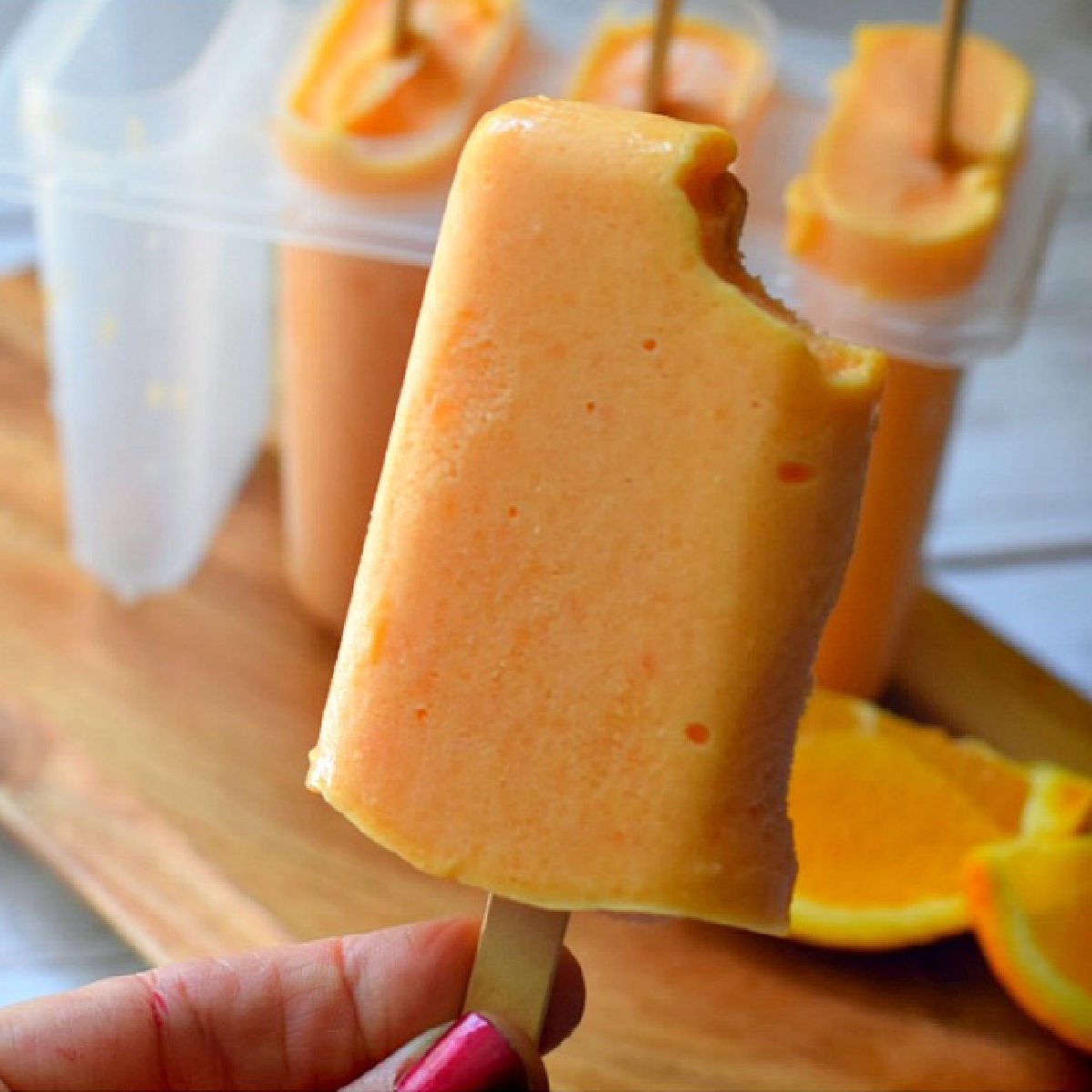You are currently viewing Homemade Creamsicle Jello Popsicle