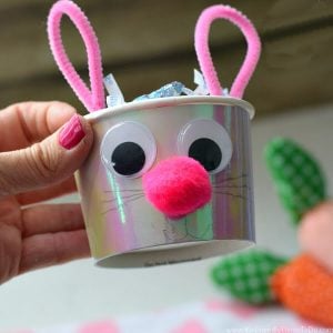 bunny treat cup for Easter