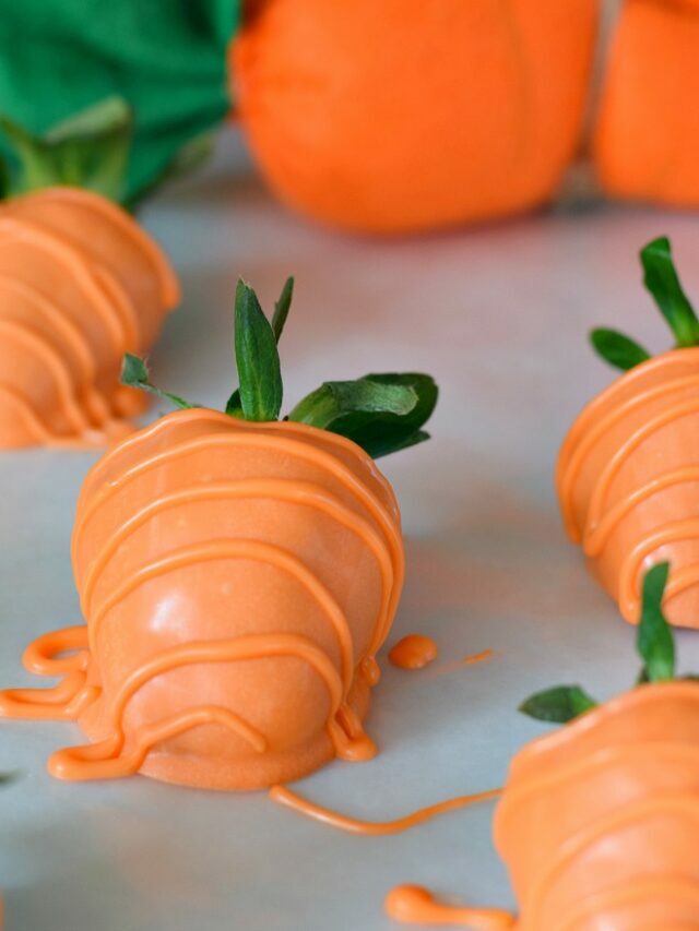 Carrot Chocolate Covered Strawberries – Story