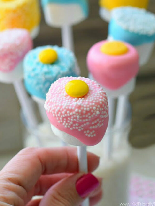 Colorful Marshmallow Pops on a Stick – Story