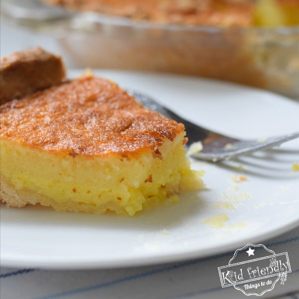 Classic Buttermilk Pie Recipe | Kid Friendly Things To Do