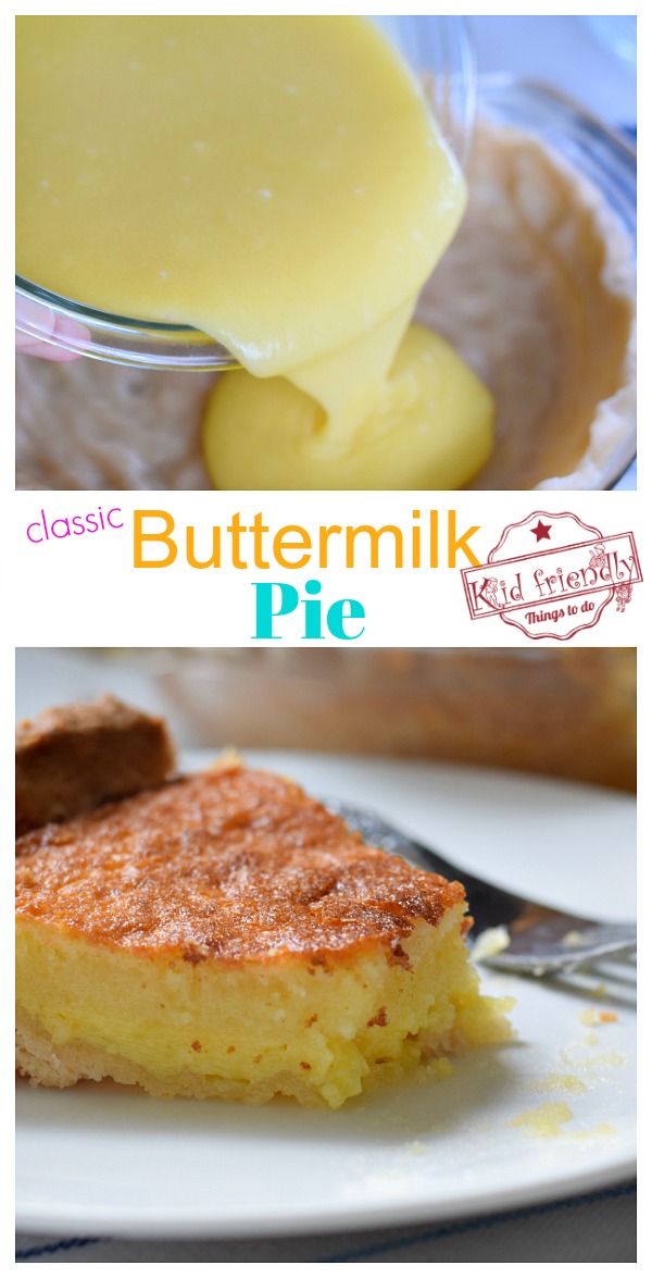 Classic Buttermilk Pie Recipe with VIDEO