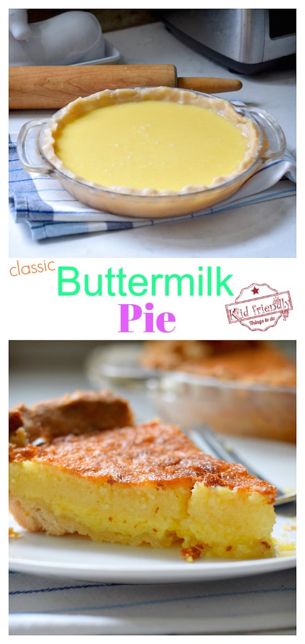 Classic Buttermilk Pie Recipe with VIDEO