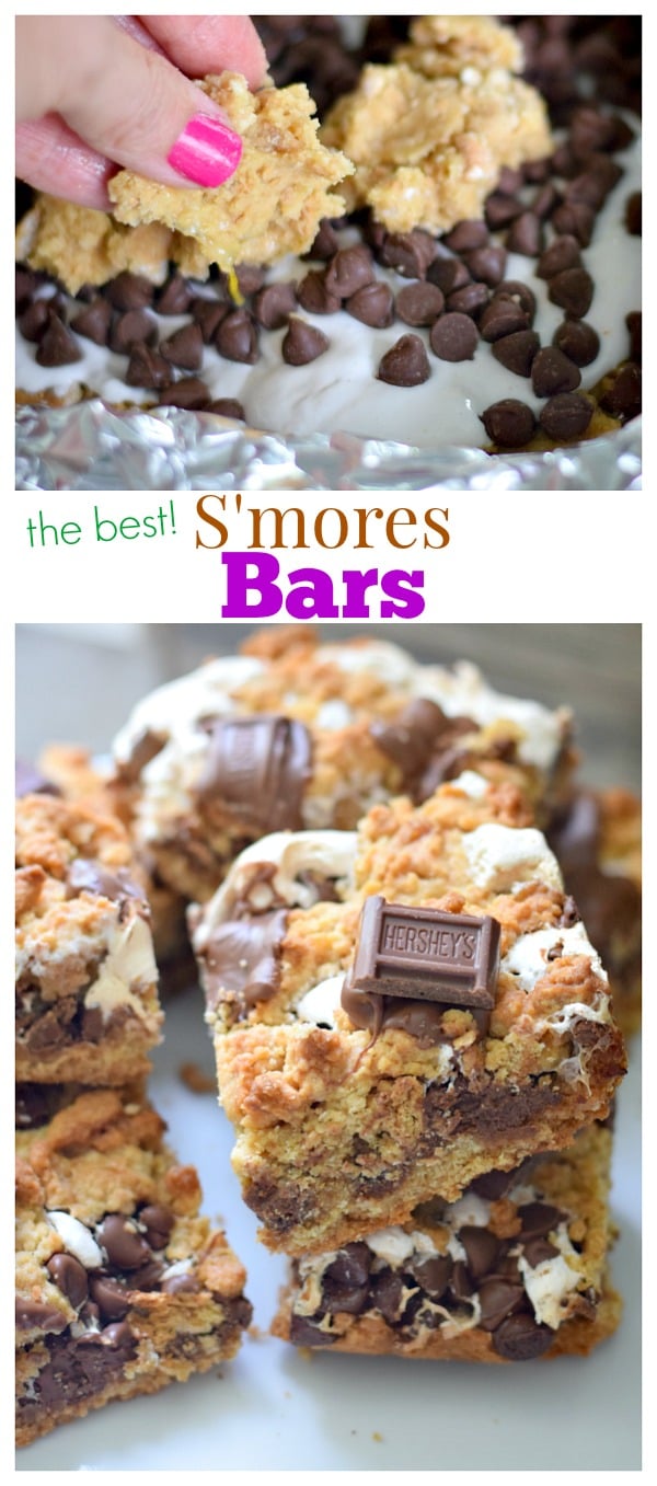 S'mores Cookie Bars 