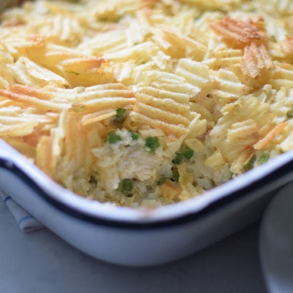 Chicken And Rice Casserole With Potato Chip Topping Kid Friendly Things To Do