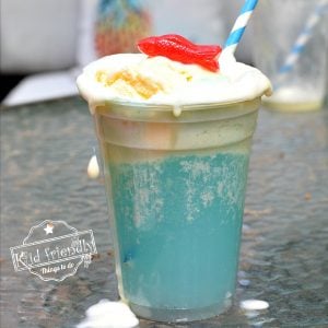 Ocean Ice Cream Floats {A Fun Drink for Kids}