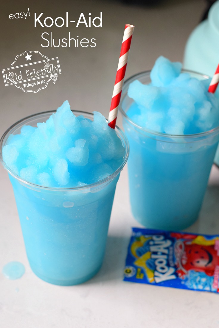 Kool-Aid Slushie Recipe {with VIDEO] | Kid Friendly Things To Do