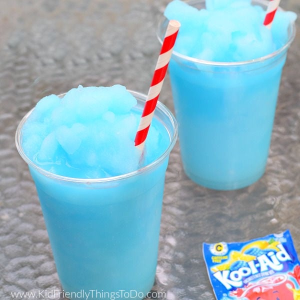 How to Make Kool-Aid Slushies - My Heavenly Recipes