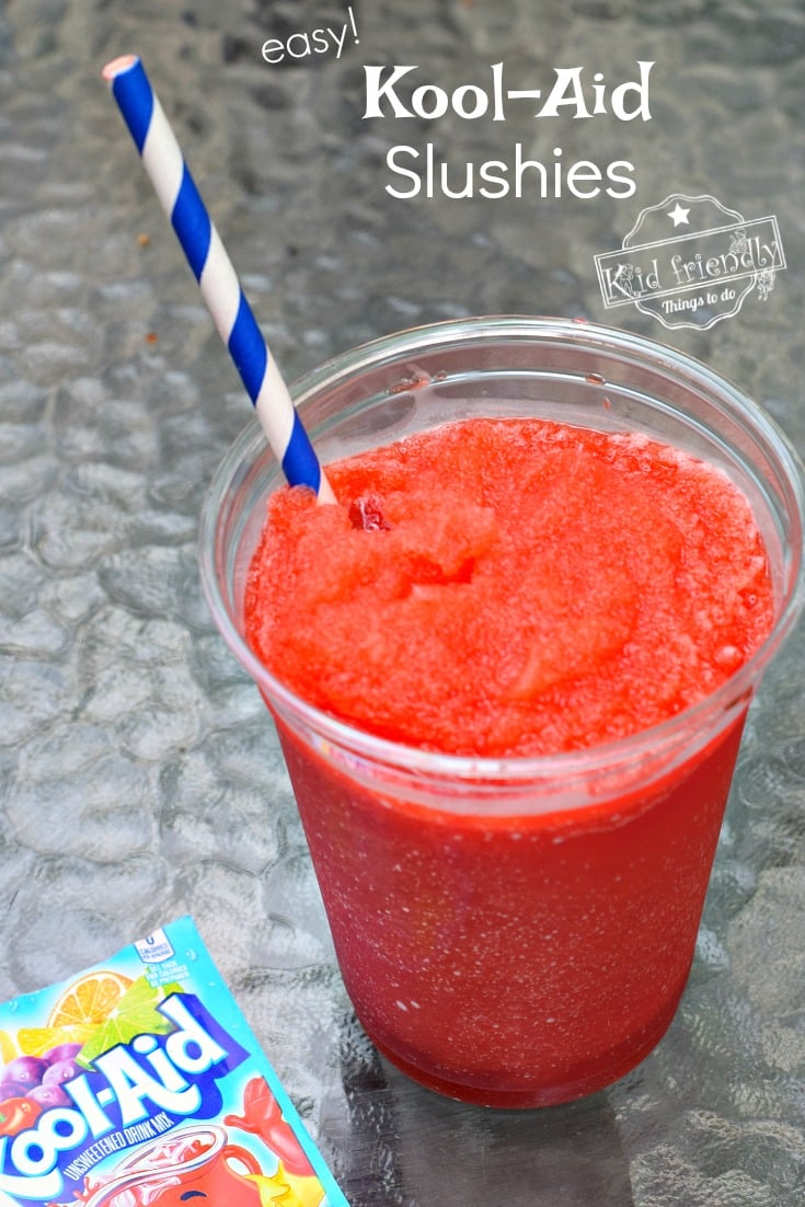 How to Make Kool-Aid Slushies - My Heavenly Recipes