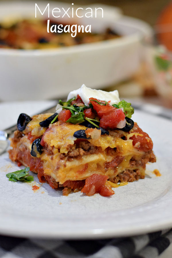 Mexican lasagna