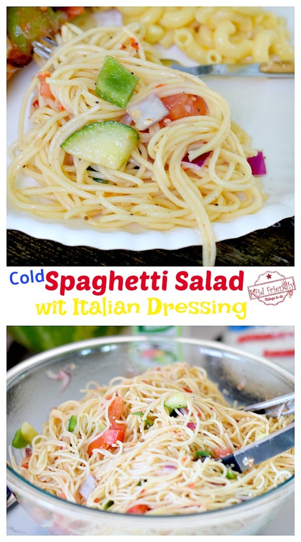 spaghetti salad side 