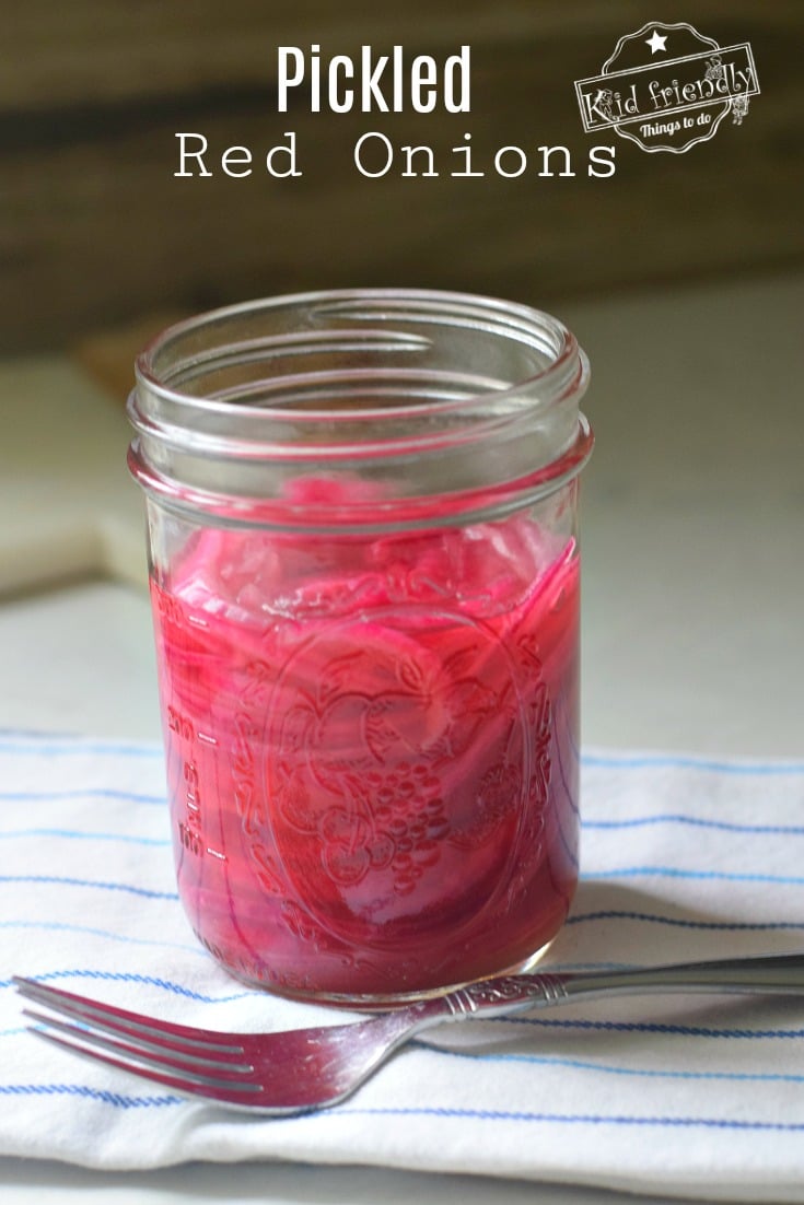 pickled red onions 