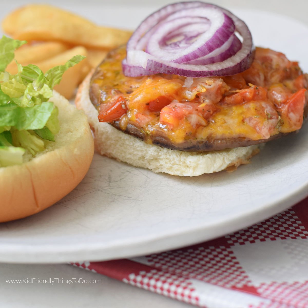 portobello mushroom burger