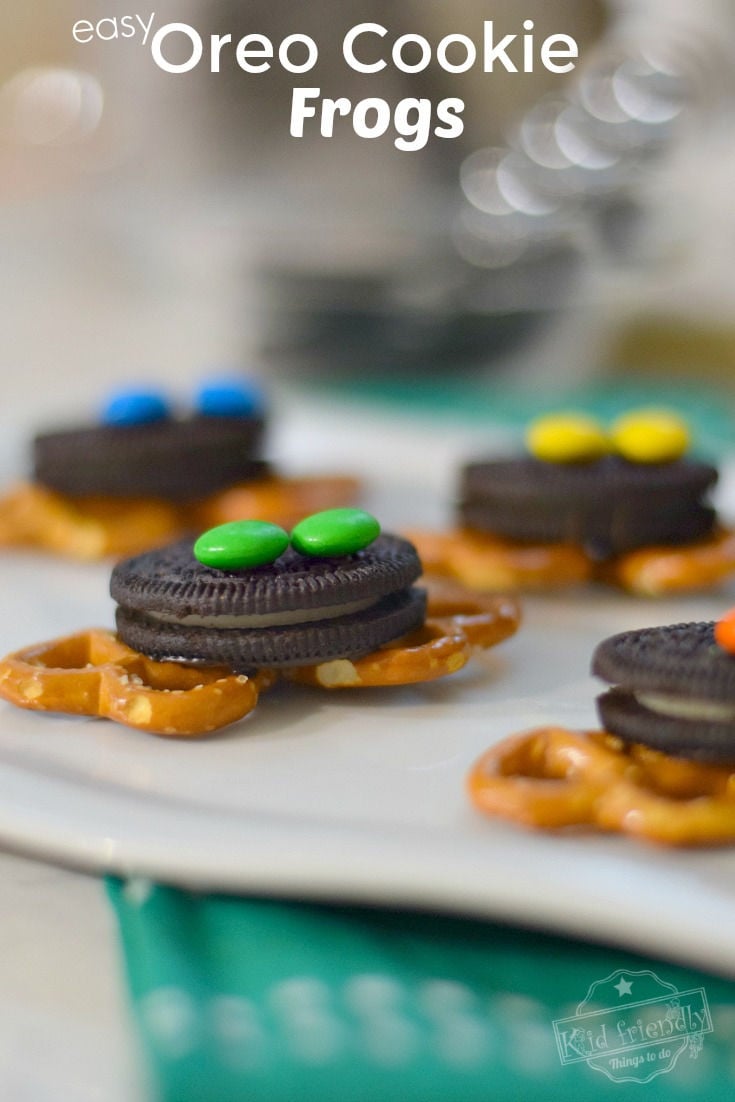 Oreo Cookie Frogs 