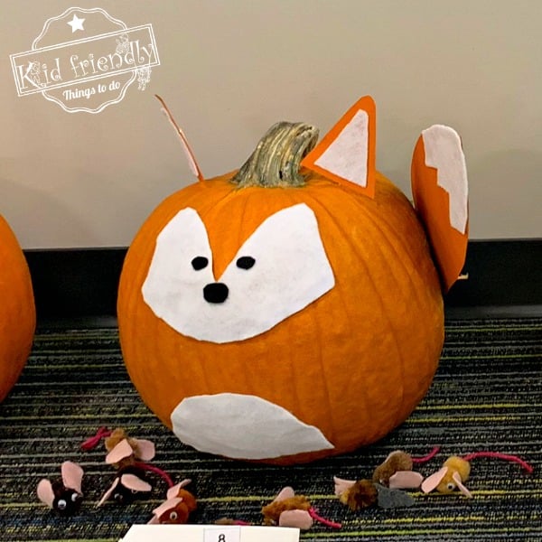 fox pumpkin