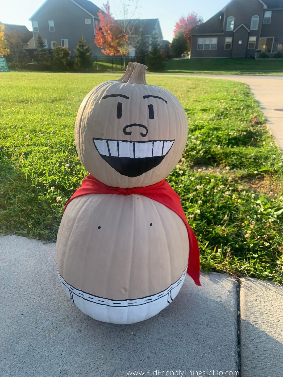 captain underpants pumpkin