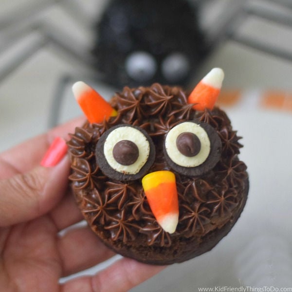 owl cupcakes