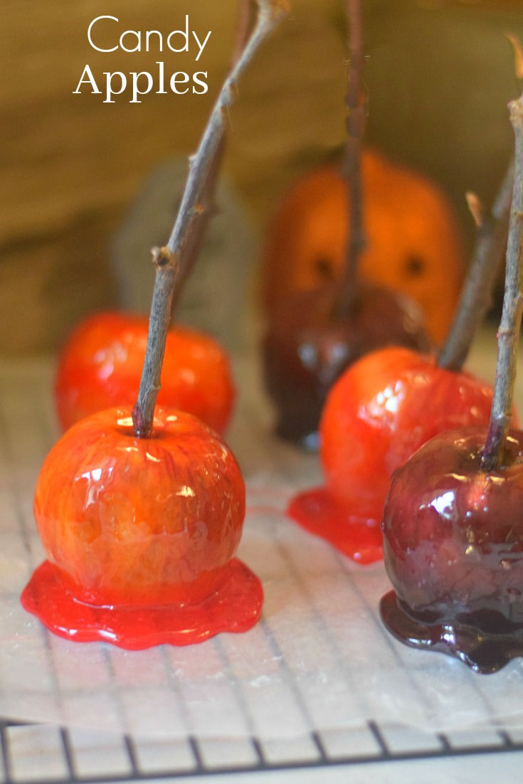 Halloween Candied Apples