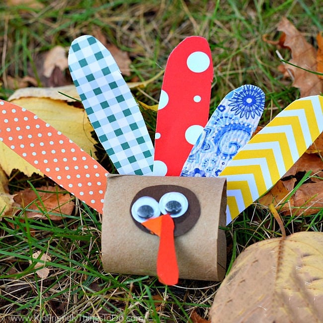 turkey toilet paper roll craft