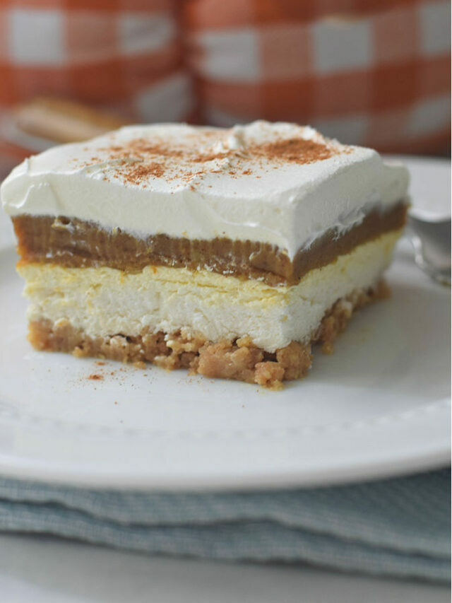 No Bake Layered Pumpkin Cheesecake – Story