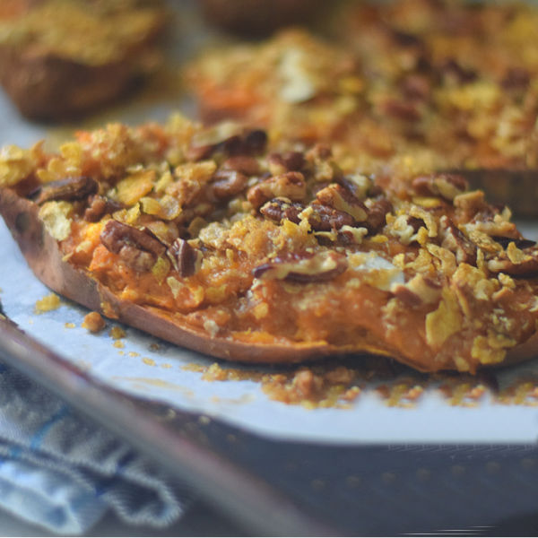 Read more about the article Twice Baked Sweet Potato Recipe | Kid Friendly Things To Do
