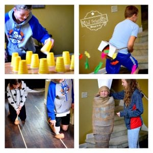 Awesome Minute to Win It Thanksgiving Games for kids and teens