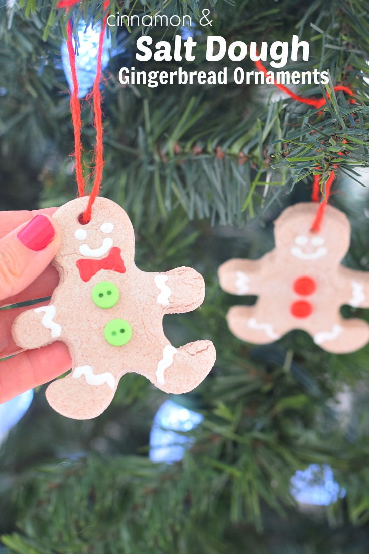 homemade gingerbread ornaments