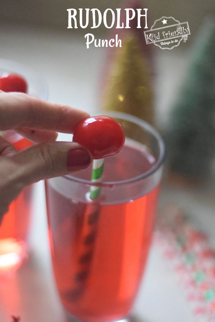 Rudolph Punch Christmas drink 
