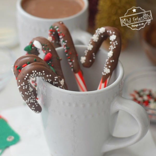 You are currently viewing Chocolate Dipped Candy Canes | Kid Friendly Things To Do