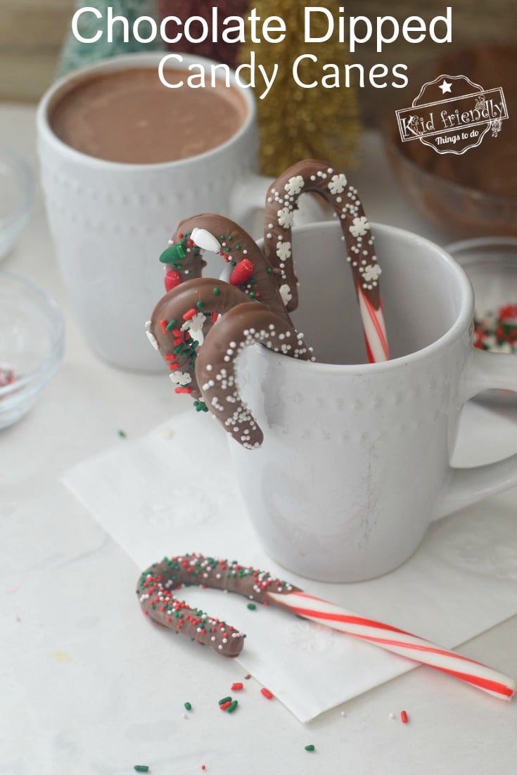chocolate covered candy canes 