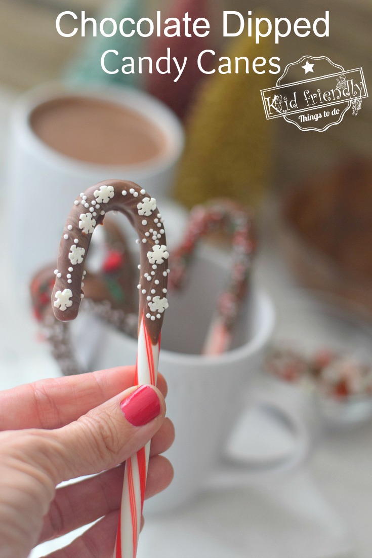 Candy Cane Hot Cocoa - On My Kids Plate