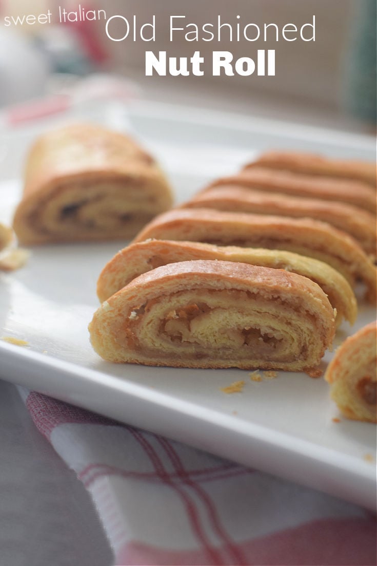 Italian sweet nut roll recipe