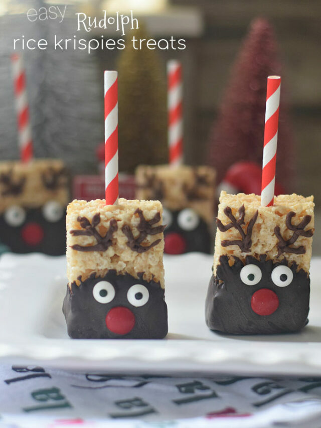 Reindeer Rice Krispies Treats – Story