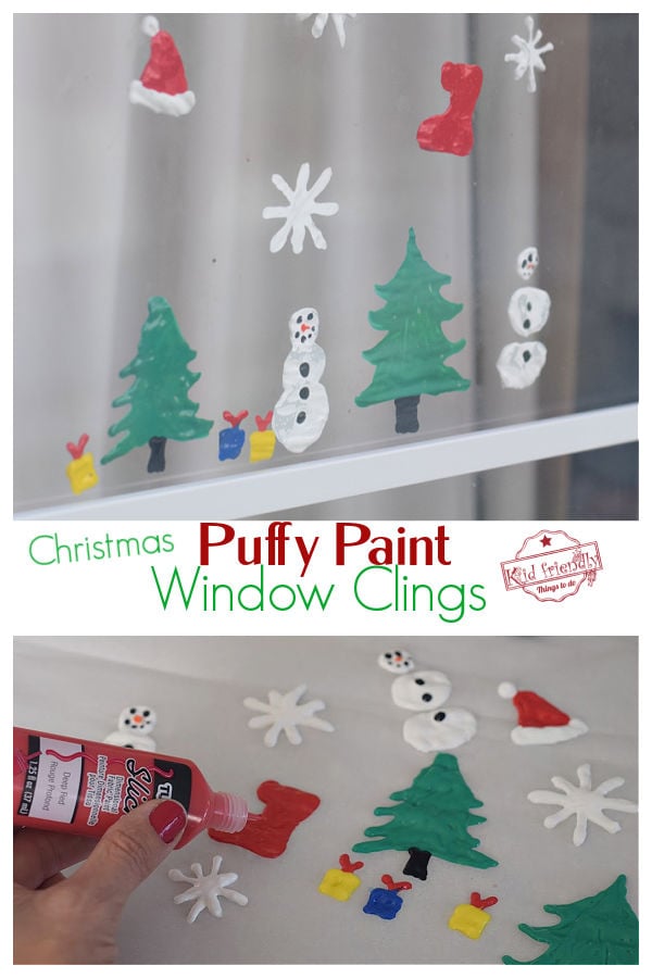 Puffy Paint Christmas Pictures