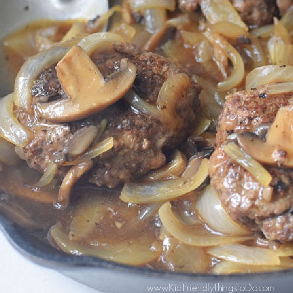 You are currently viewing Salisbury Steak with Mushroom Gravy