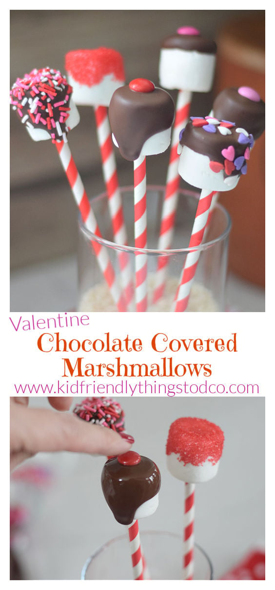 chocolate covered marshmallows 