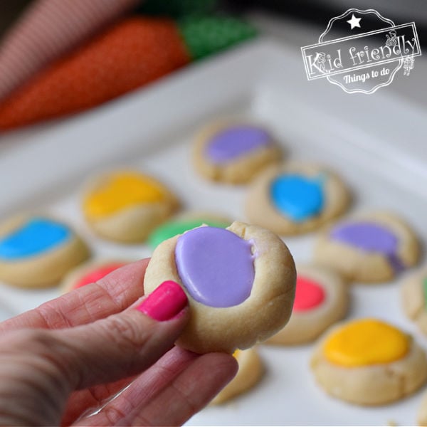 colorful pastel cookies for spring