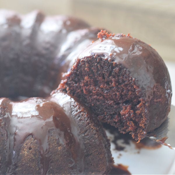 You are currently viewing Chocolate Bundt Cake Recipe {the Best!}