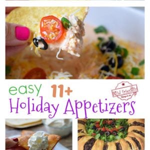 Over 11 holiday appetizers