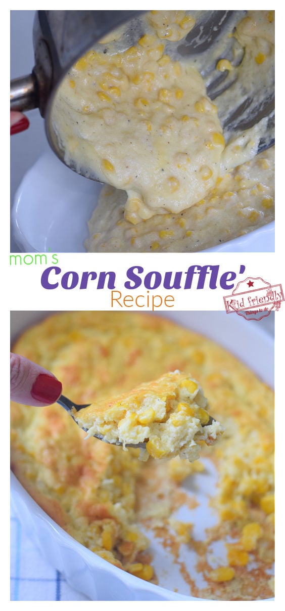 making corn souffle' recipe 