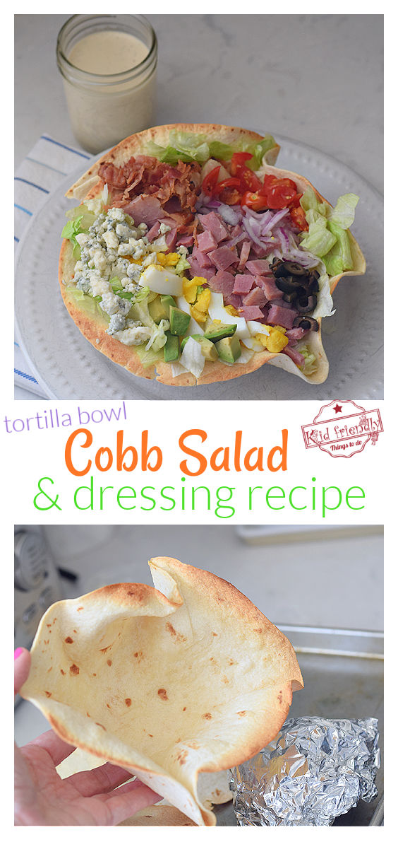 Cobb salad recipe and dressing 