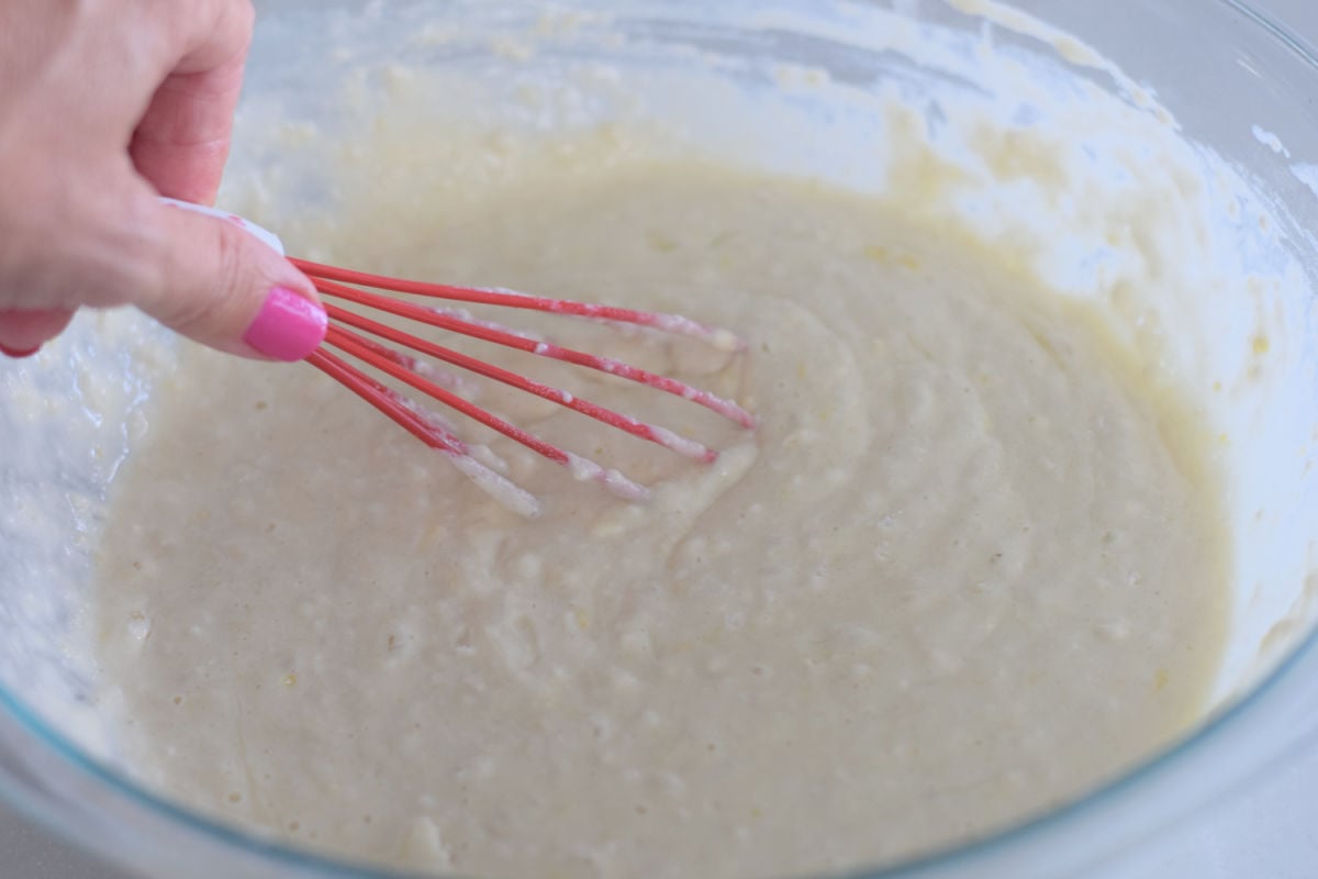 cracker barrel pancakes batter in bowl