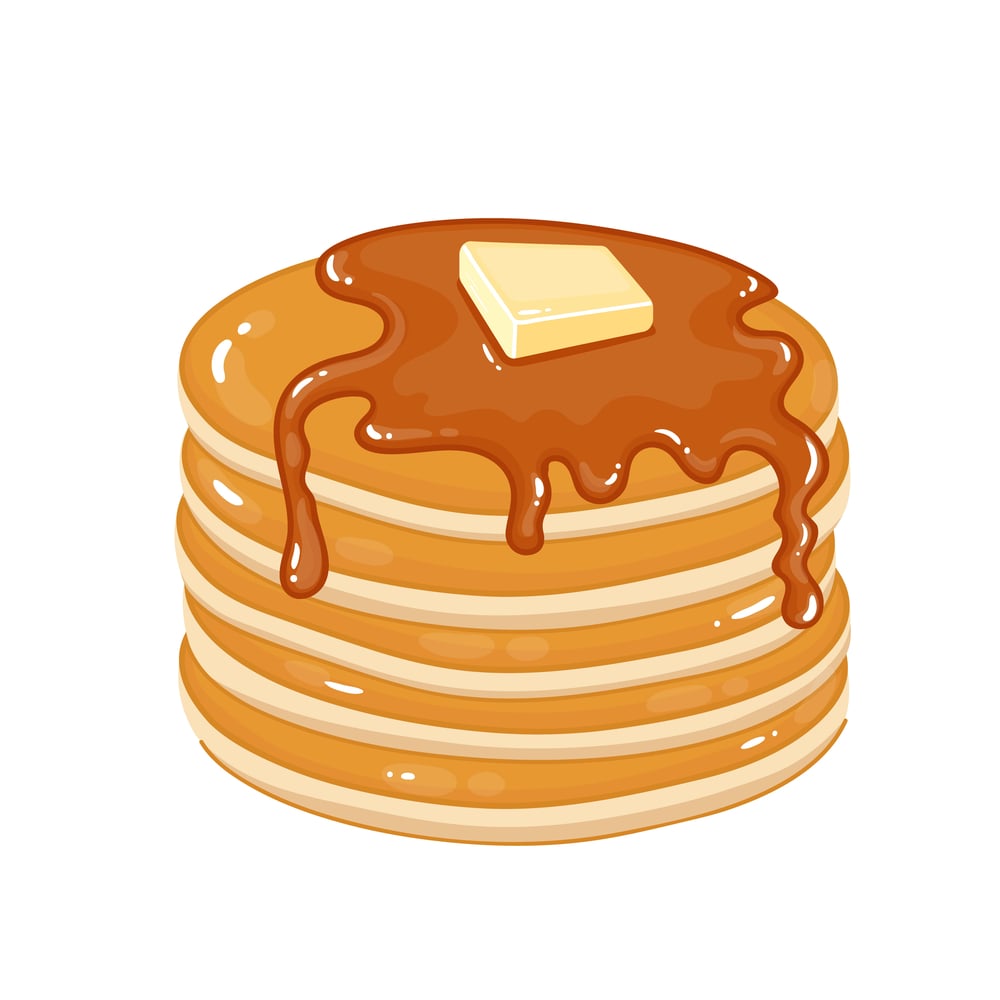pancake stock illustration photo