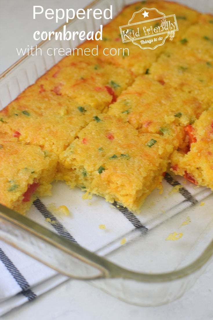 Mexican Cornbread from scratch 