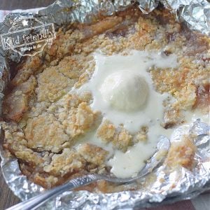 foil pack apple crisp recipe